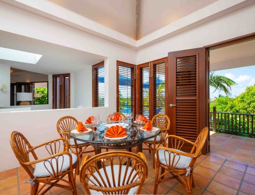 Beach Palm Villa Dining Room 1