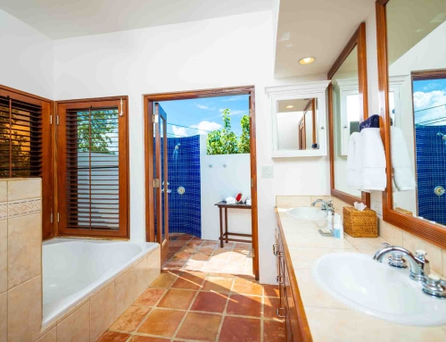 Coconut Palm Villa Poolside Master Bathroom