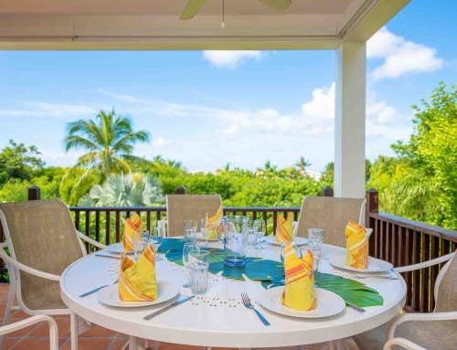 Coconut Palm Villa Outdoor Dining